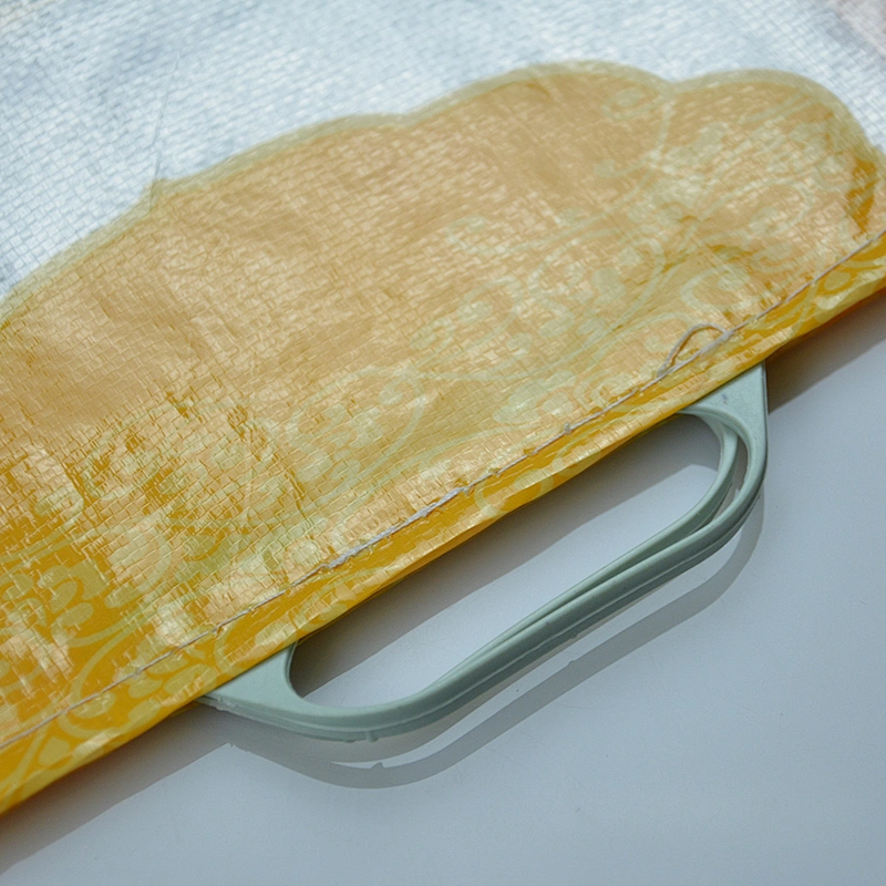 China supplier plastic handle for pp woven rice bag 10kg