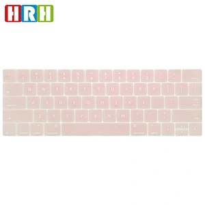 silicone colored laptop keyboard skin laptop keyboard  for macbook pro touch bar 13 15 english laptop keyboard