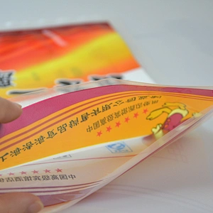 Wholesale transparent food packaging plastic bag