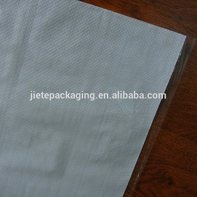 Plastic plain white pp woven bag 25kg 50kg for wheat,rice,grain,feed,fertilizer