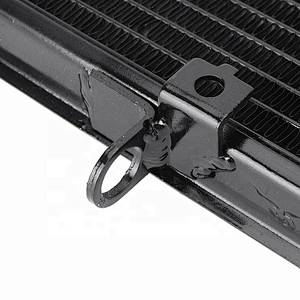 Universal motorcycle water radiator For Suzuki GSR400 GSR600 2006-2016