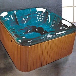 Deluxe Outdoor Jet Whirlpool Portable Massage Bathtub Air Bubble Massage Bathtub Extra Large