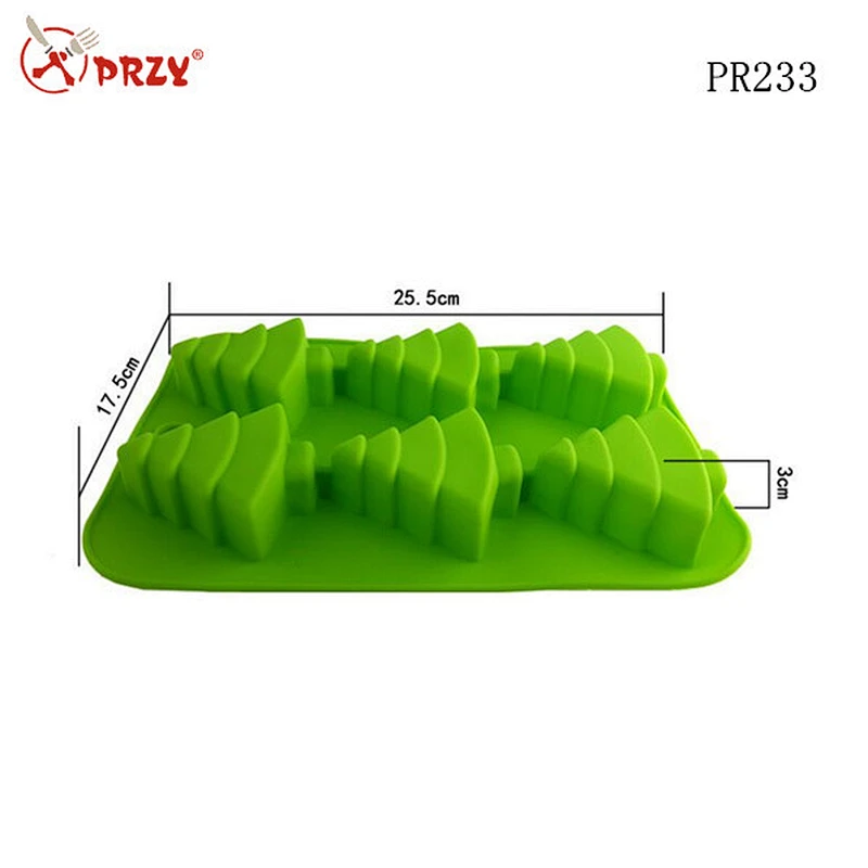 Christmas tree silicone cake mold supplier