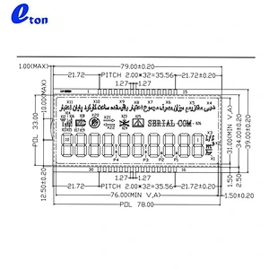 water flowmeter FSTN display screen lcd