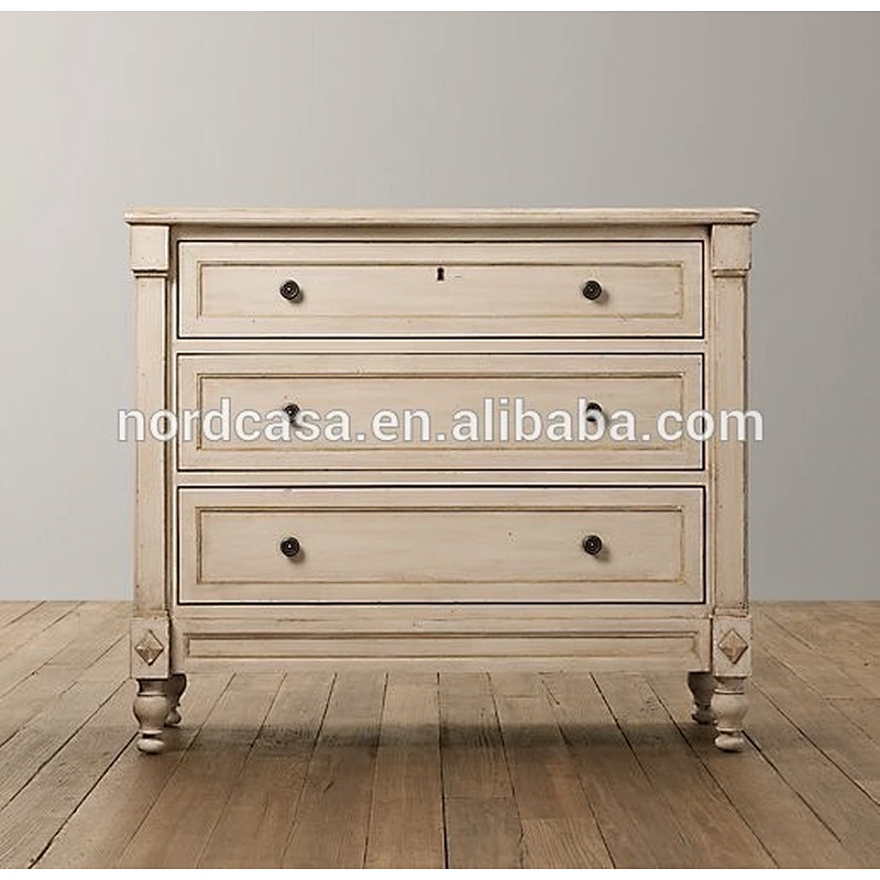 Antique oak wood furniture, hotel antique bathroom cabinet