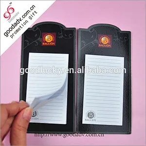 Color printing memo pad custom design magnetic memo pad