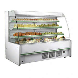 Commercial open display chiller for vegetable and fruit display in supermarket (SUNRRY SY-SVS2000S)