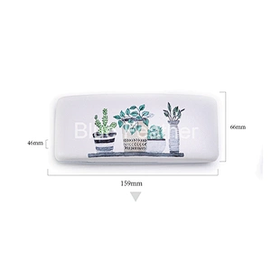 Men's glasses optical sunglasses case with Eco friendly PU material custom logo