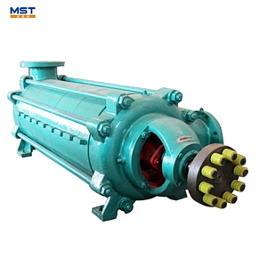 Horizontal multistage mining pump