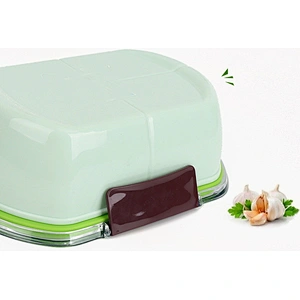 Portable Divided Sealed Lunch Box For Kids With Lovely Lock Design