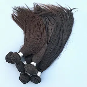 The best quality shedding free tangle free unprocessed 10A grade brazilian straight hair human hair extension