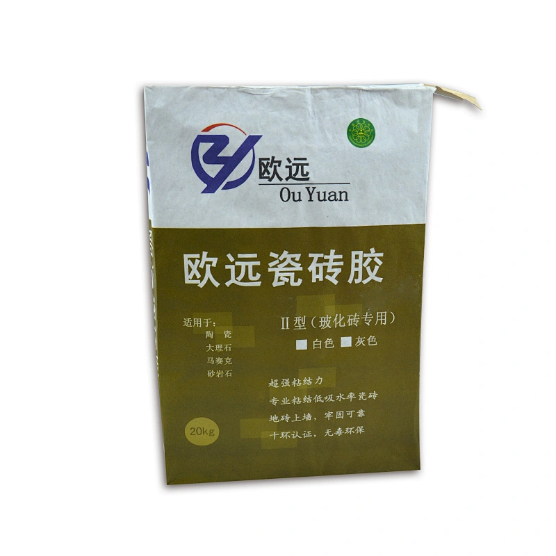 Custozed cheap wholesale white cement bag 50kg valve bag