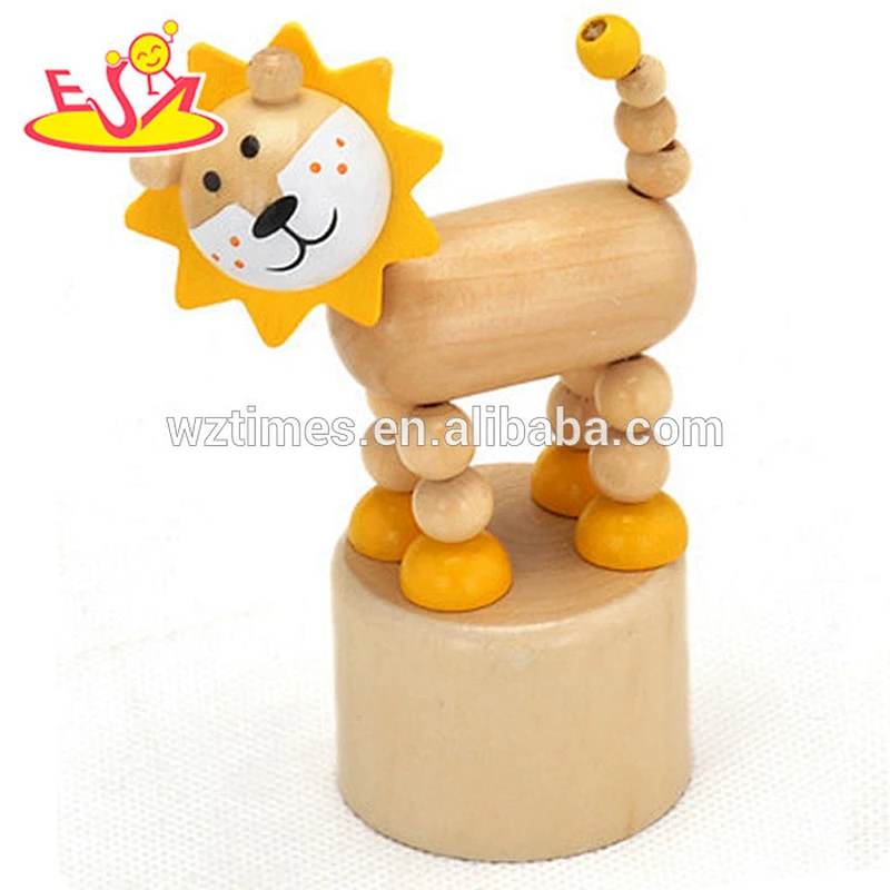 wholesale new fashion wooden animal toy for kids W06D081