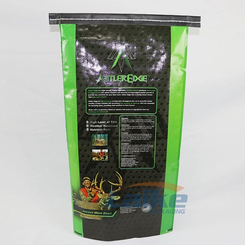 opp laminated,easy push bird feed pp woven bag