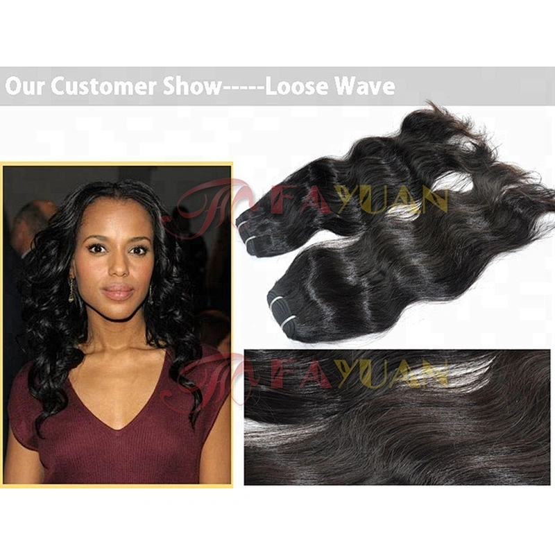 100% Remy Virgin Brazilian Natural Wave Hair
