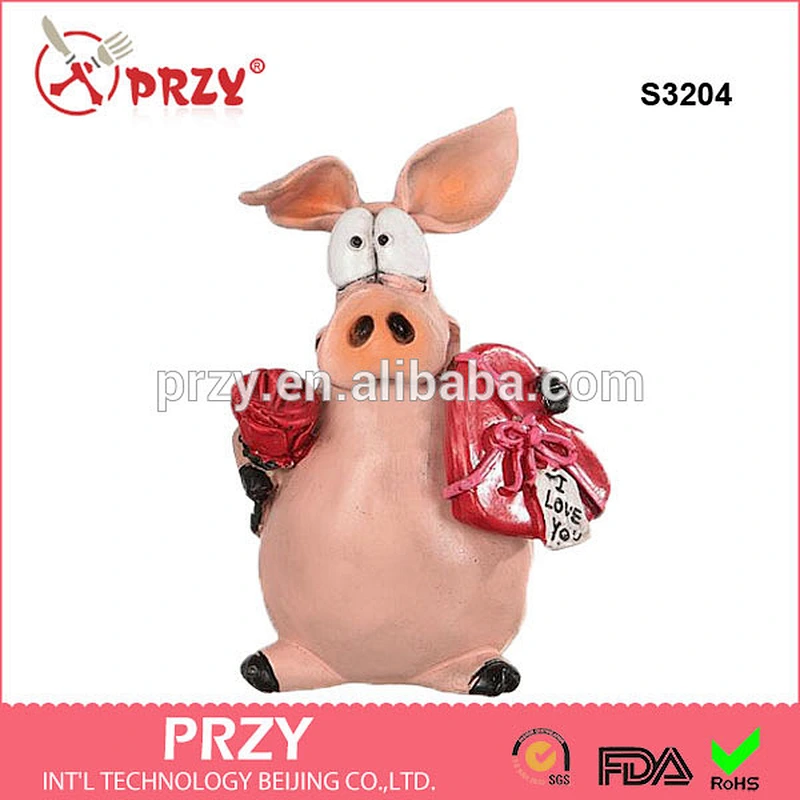 S3204 3d Silicone Mold of Pig 3d Pig mold 3d Animal soap mold