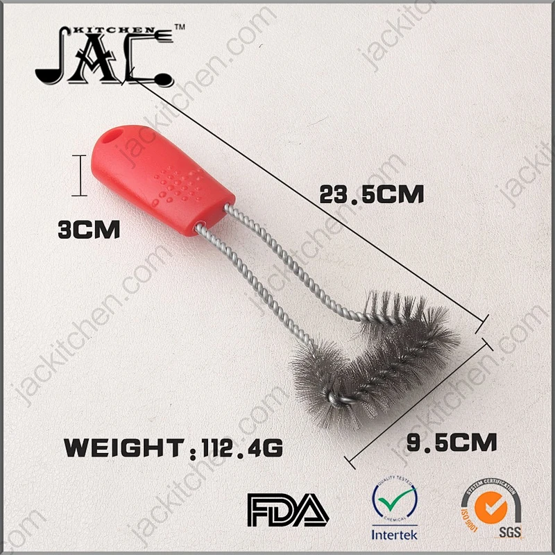 Hot Food Grade Stainless Steel Mini BBQ Grill Brush