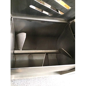 Horizontal Mixers 70 L/time Spray Painted Meat Mixer Machinery and Meat Mixer Grinder for Food Filling Equipment
