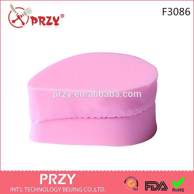 F3086 PRZY New leaf DIY cake baking mould liquid silicone fondant mold