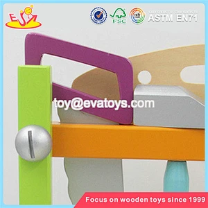 Wholesale creative pretend toy children wooden tools bench toy for fun W03D085