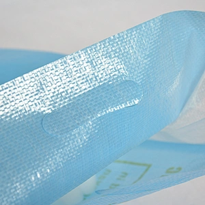 High quality net weight 5kg bopp laminated and printed pp woven rice bag