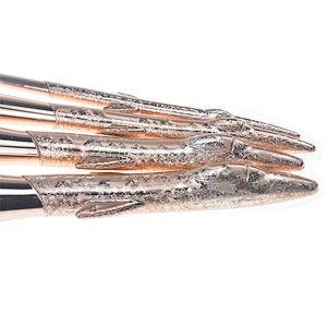 The Newest Beauty Needs Private Label Pink 5pcs Makeup Brush Set Professional