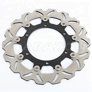 Wave floating motorcycle front brake disc for Yamaha YZF R1