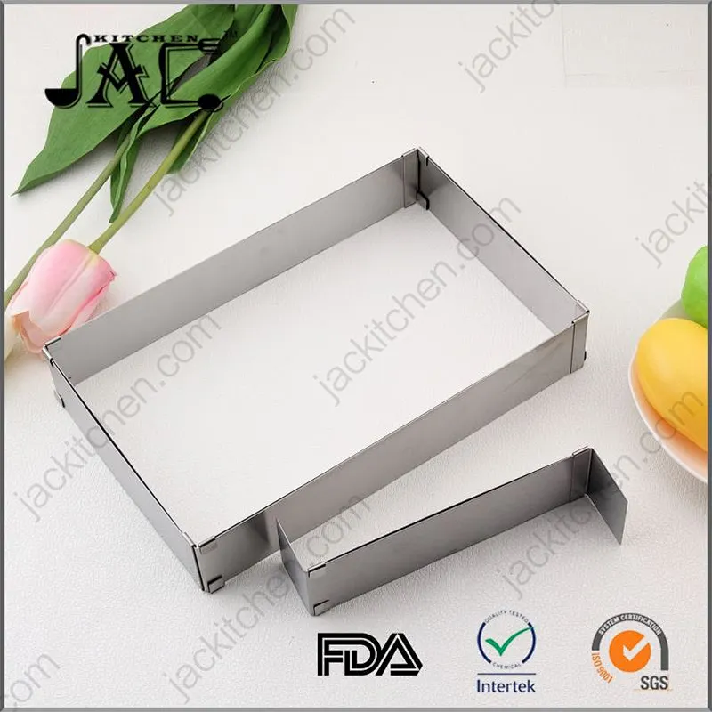 Healthy Stainless Steel Heart Shaped Cake Ring