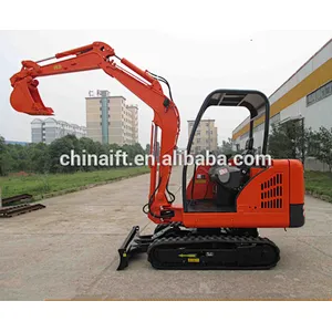 2.5T 2500kg hydraulic digger mini excavator with competitive price