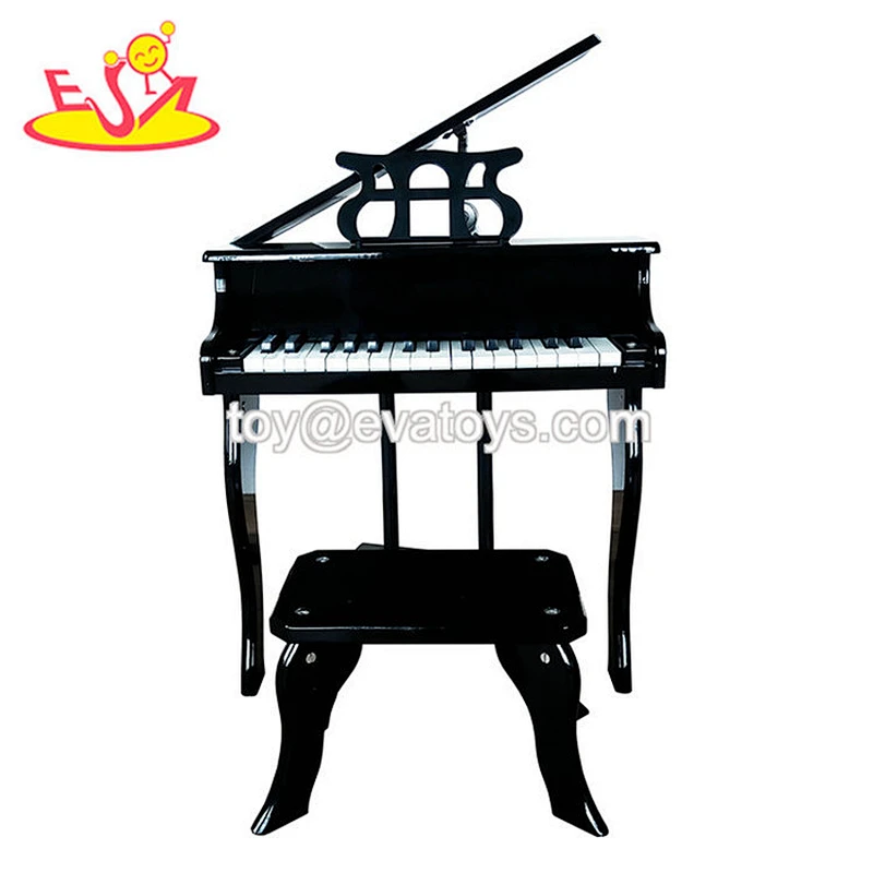 High quality instrument toy wooden kids music piano for wholesale W07K014