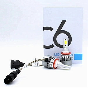 Lightech Wholesale Emark C6 lamps 36W 4000Lumen 6000k car led head light Focos H11