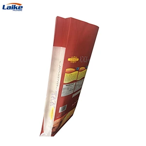 Pakistan bopp laminated pp woven rice packing bag for sale ,woven plastic bag rice 25kg