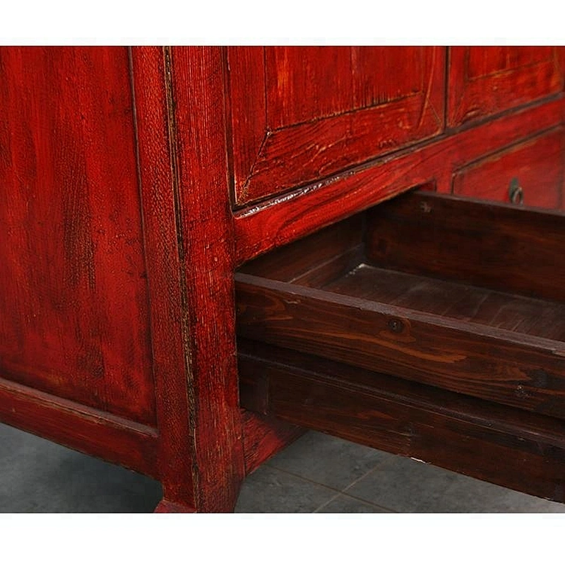 lacquer Oriental Style Chinese Antique buffet Furniture for stores use