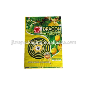 Customized moisture proof mosquito coil for plastic bags pp woven packing bag