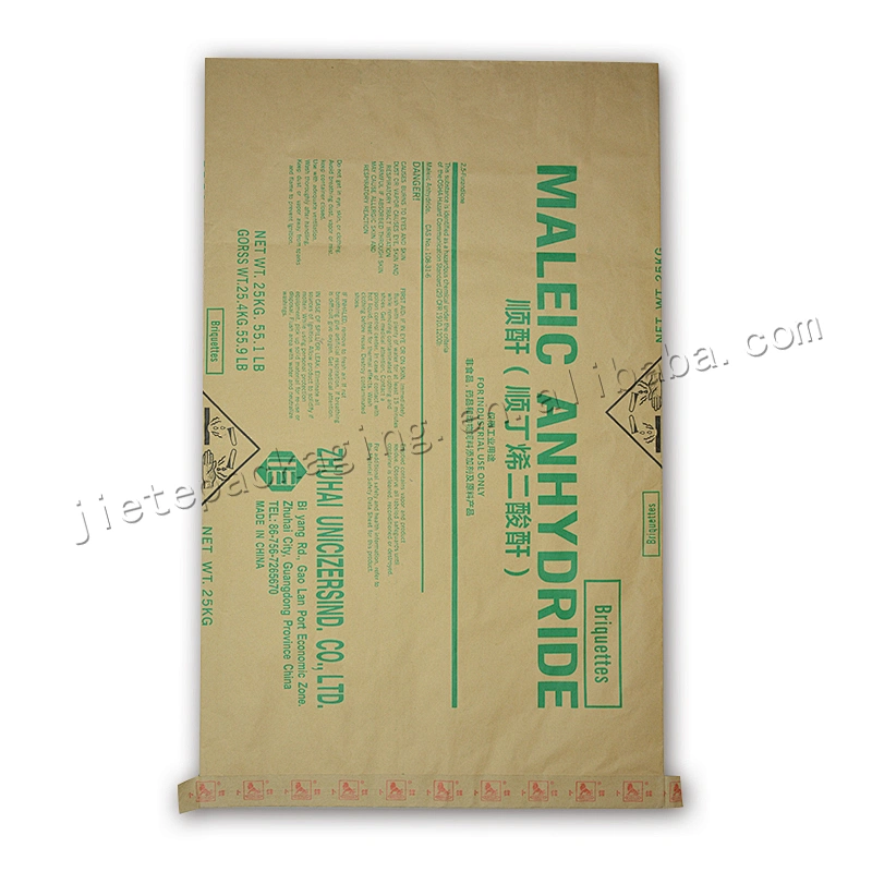 Customized kraft paper type chemical resistant kraft paper valve bag for chemical powder