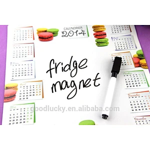 wholesale calendar dry erase fridge magnet writing board for china factory