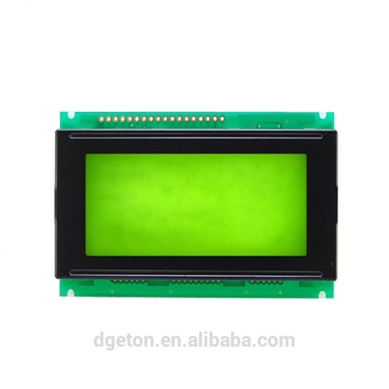 2004 big character LCD module/yellow green 20X4 LCD module