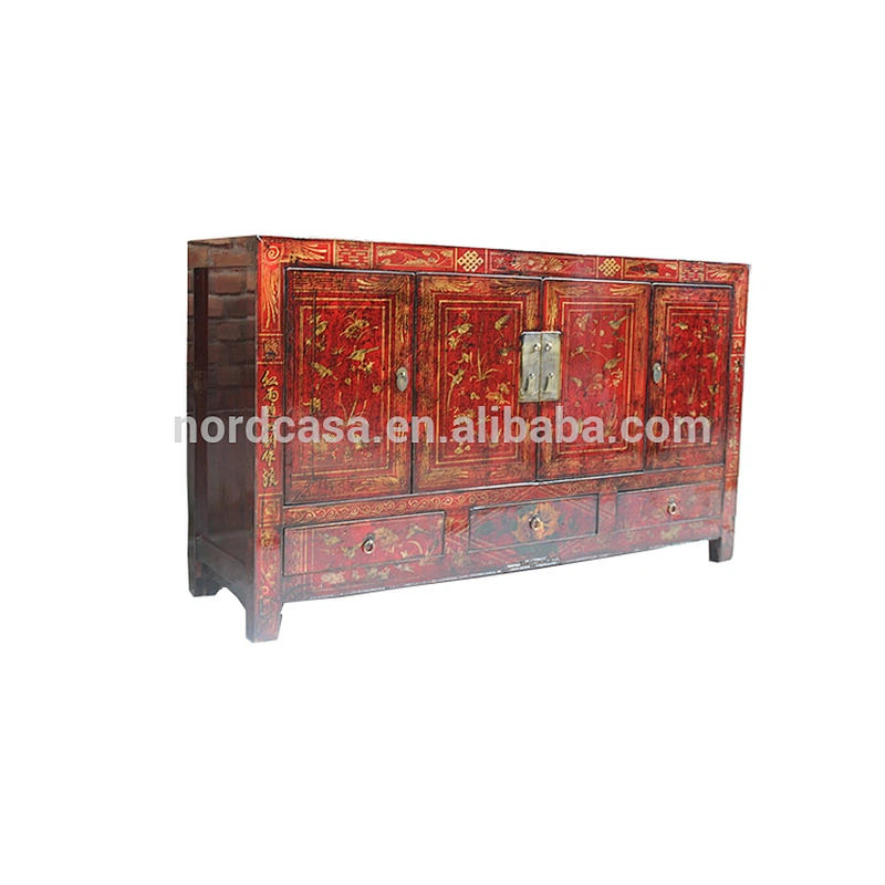 wholesale hand painted recycle wood chinese antique style furniture