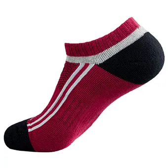 Fashion Men's Half Terry Cotton Cycling Invisible Dress Socks