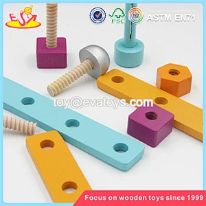 Wholesale creative pretend toy children wooden tools bench toy for fun W03D085