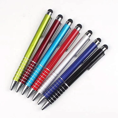 Promotional Back to school Office Supply item metal multi-circle line pen