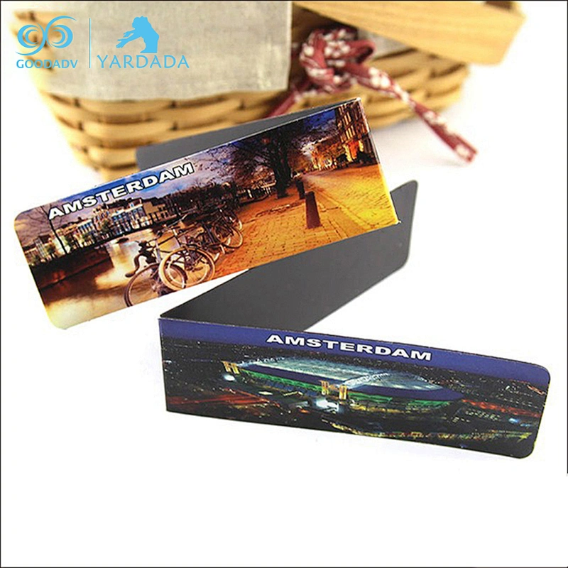 Custom Guangzhou cheaper promotion gift magnetic bookmark set