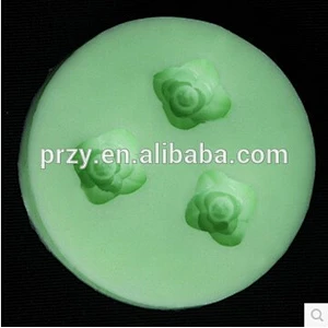 2015 hotsale mini flower gum paste silicone fondant mold