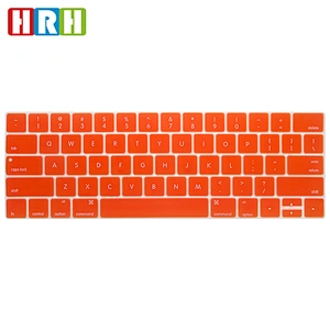 silicone colored laptop keyboard skin laptop keyboard  for macbook pro touch bar 13 15 english laptop keyboard