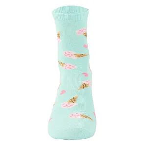 High quality fashion novelty art for couple funny colourful cotton happy children socks