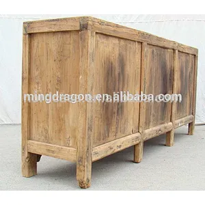 Chinese antique natural recycle wood bleached cabinet,Pine antique furniture