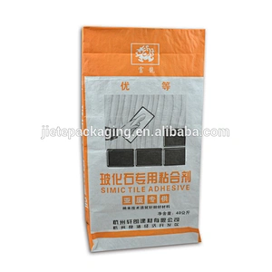 block bottom kraft paper valve cement, putty, tile adhesive bag 25kg 40kg 50kg