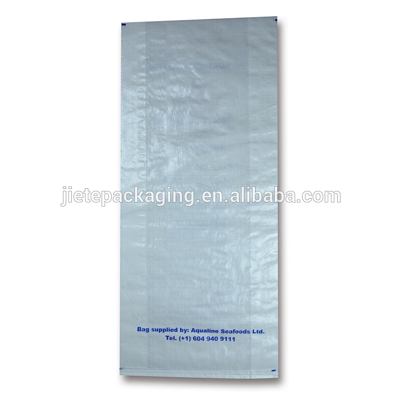 PP woven bag for packing frozen seafoods with printing