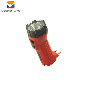 High Quality AC/DC 110-220V Charge Flashlight Lead-Acid 4V Battery South America Hot Seller Cheap