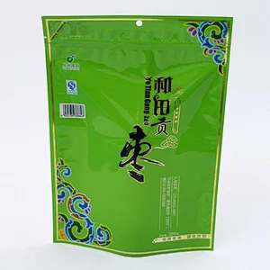 The custom color printing PE bag is used for jujube packaging
